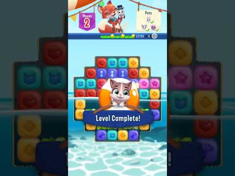 Pet Rescue Puzzle Saga Level 737 3 stars