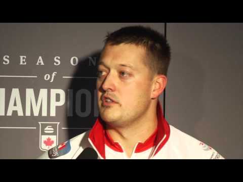 Men's Final Media Scrum - 2015 Home Hardware Canada Cup