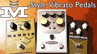 Video thumbnail for Magnatone-Style Vibratos: Origin Effects Magma57, Crazy Tube Circuits Memphis & BTMB Maggie by Joe Perkins