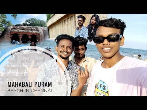 Chennai tamil nadu [ mahabali puram Beach🏖] picnic spot📍 (nikkss@nishuvlogs) picnic 🥰🥰🥰🥰