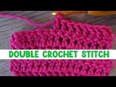 How to Work the Double Crochet Stitch
