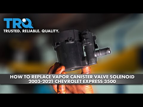 How to Replace Vapor Canister Vent Solenoid 2003-2021 Chevrolet Express 3500
