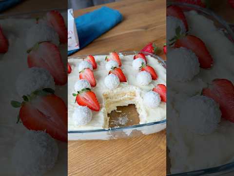 Raffaello Dessert 🥰 ✏️ Rezept