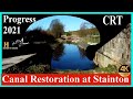 Lancaster Canal Restoration At Stainton REVISIT April 2021