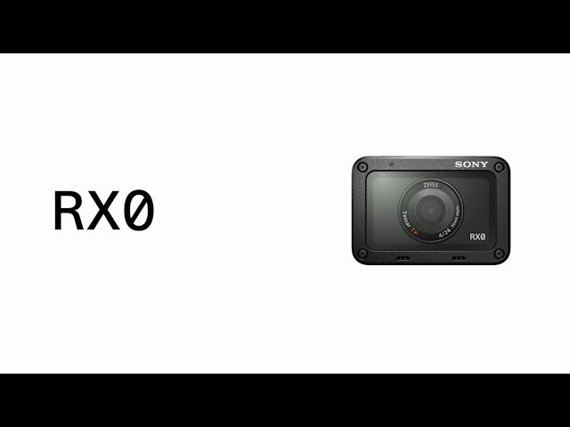 Sony | Cyber-shot | RX0 - Product feature