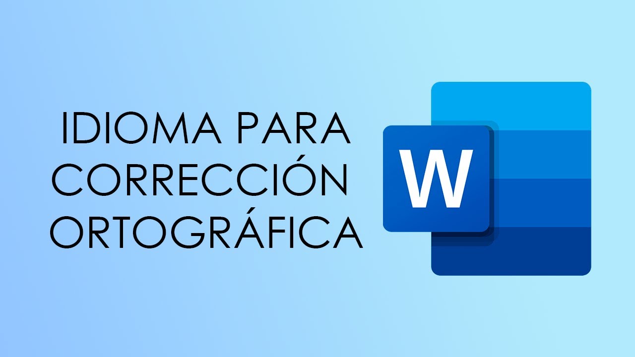 Cómo cambiar de idioma en Word para la CORRECCIÓN ORTOGRÁFICA