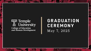 College of Education and Human Development 2025 Graduation Ceremony