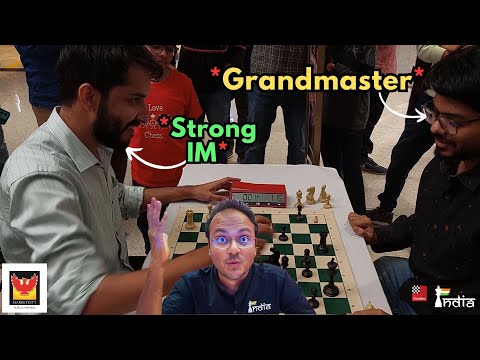 A beautiful queen sacrifice | IM Nubairshah Shaikh vs GM Srinath Narayanan | CBI Chess Club