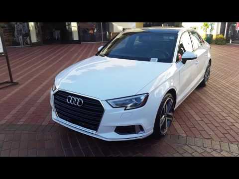 The New 2017 Audi A3 2.0 Turbo, Walk Around: Beautiful Affordable Sedan