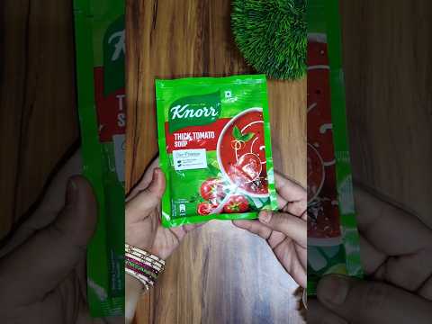 How To Make Knorr Thick Tomato Soup At Home #short #recipe #foodies #quick #instant Day-144/365