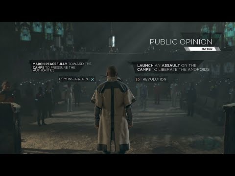 Detroit Become Human Markus Chose to Fight For His People (pt30)