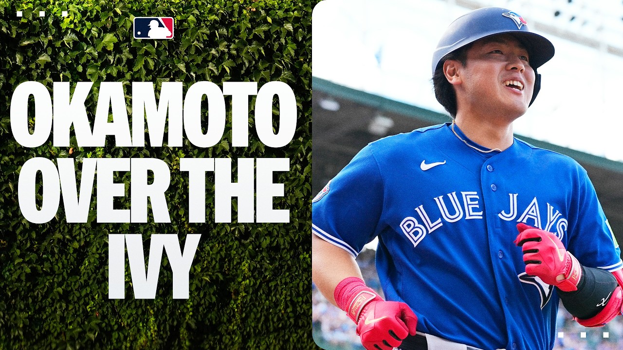 Kazuma Okamoto smashes a GO-AHEAD 3-RUN HOMER for the Toronto Blue Jays! 😤 | MLB Highlights