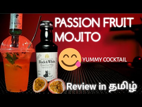 "Step-by-Step Guide: Mouthwatering Passion Fruit Mojito Recipe"#howtomake #cocktail #whisky