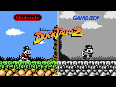 DuckTales 2 [1993] NES vs Game Boy (Version Comparison)