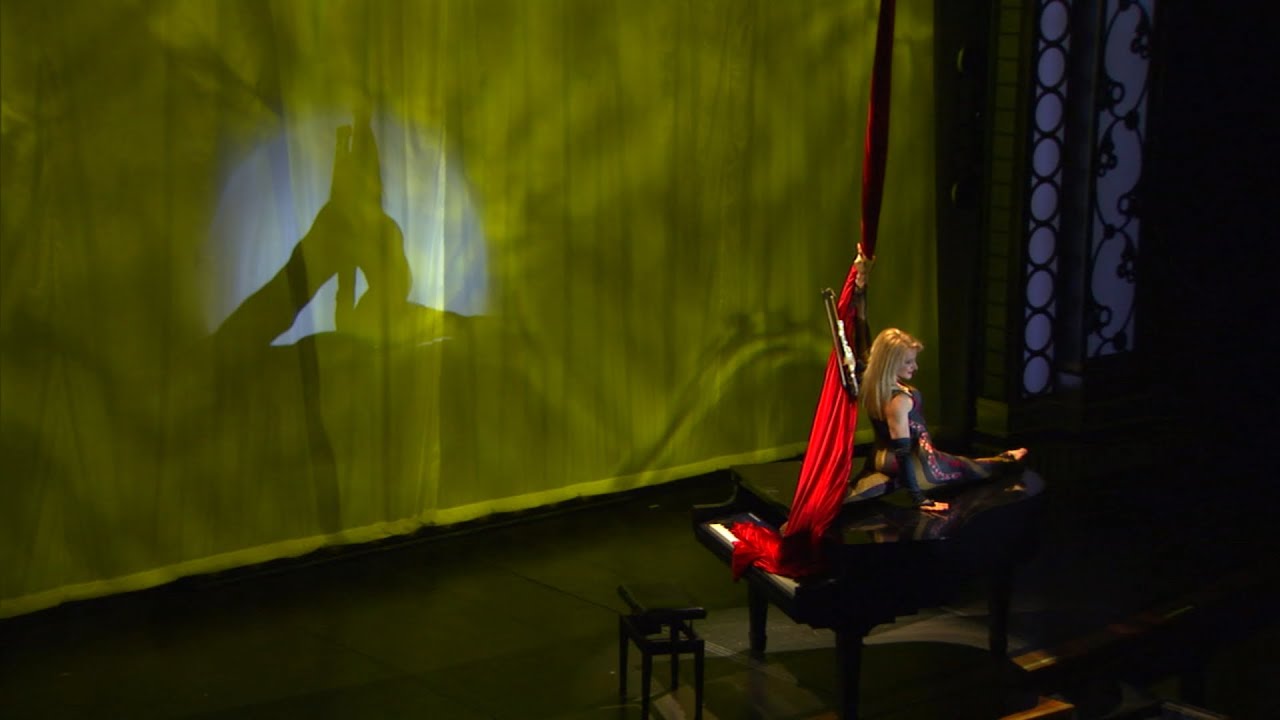Promotional video thumbnail 4 for Aerial Acrobatic Violinist, Singer, Pianist and Entertainer