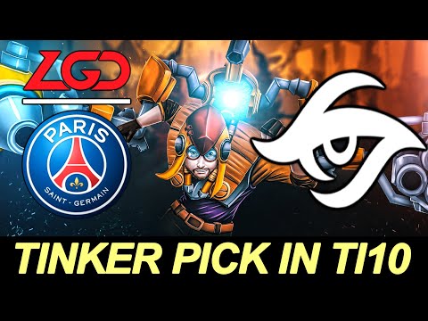 PSG.LGD vs SECRET — NEW TINKER + Chen Strat in TI10