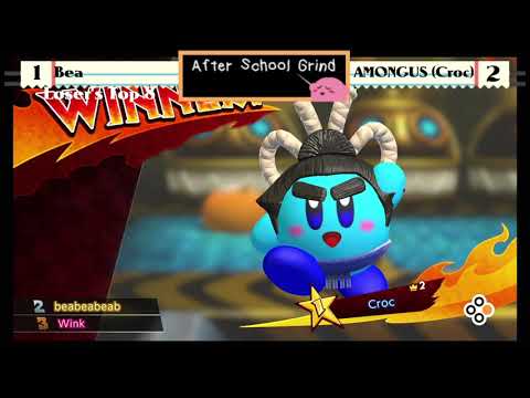 ASG9 Bea (Archer, Wrestler, Gooey) vs Croc (Wrestler, Dedede)