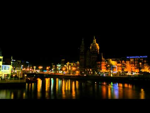 Amsterdam Timelapse 039: Night Time at Centraal Station