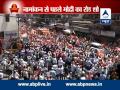 Before nomination, Modis road show in Varanasi. Before nomination, Modis road show in Varanasi.