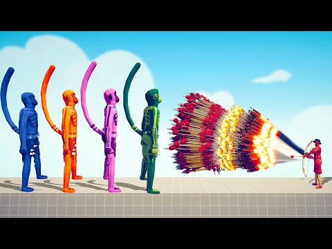 GIANT MONKEY COLOR PACK vs EVERY GOD - Totally Accurate Battle Simulator TABS