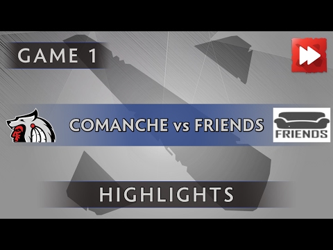 Comanche vs Friends [Game 1] Dota 2 Asia Championships 2017 - Dota Highlights