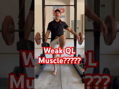 How to fix a weak QL aka quadratus lumborum | Show Up Fitness the BEST fitness certification #SUFCPT