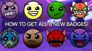 How to get all 8 new badges in find the geometry dash difficulties (265)