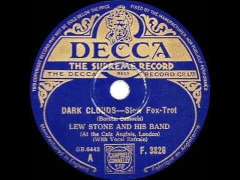 1933 Lew Stone - Dark Clouds (Al Bowlly, vocal)