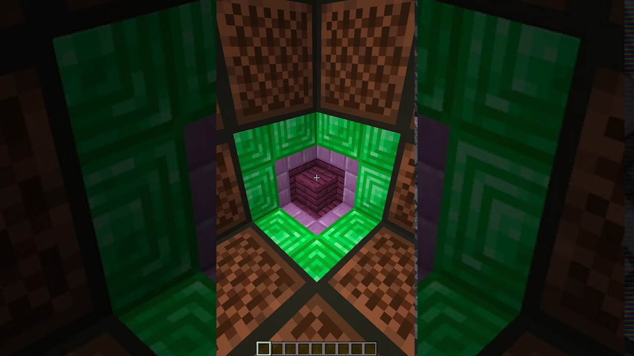 Minecraft ENDLESS STAIRCASE Loop #Shorts