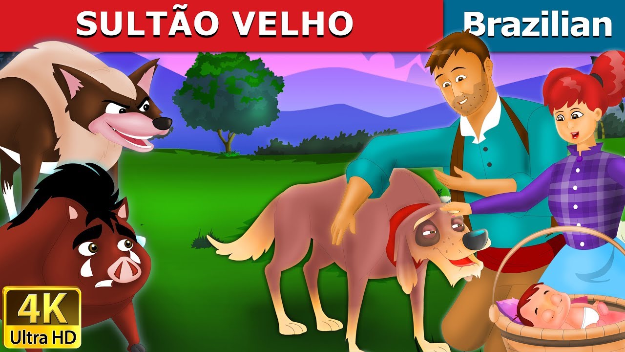 SULTÃO VELHO | Old Sultan Story in Brazilian | Brazilian Fairy Tales