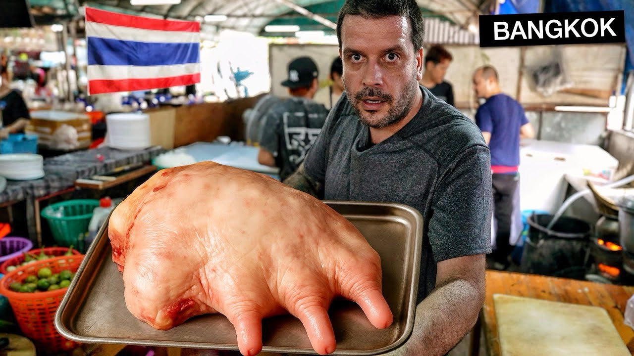 Provando comidas em Bangkok que TURISTAS não conhecem!! 🇹🇭