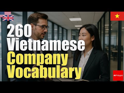 260 Vietnamese Company Vocabulary | Passive listening | Must-Know | with hiragana