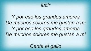 Los Lobos - De Colores Lyrics