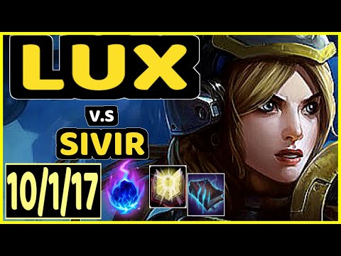 KOBBE (LUX) vs SIVIR - 10/1/17 KDA BOTTOM ADC CHALLENGER GAMEPLAY - EUW