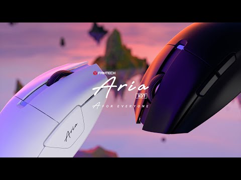 ゲーミングマウス Aria XD7 ホワイト XD7 WE [光学式 /有線／無線