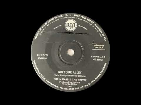 1967: The Mamas & The Papas - Creeque Alley - mono 45