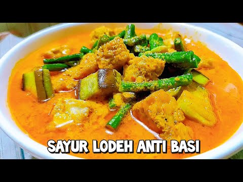 Sayur Lodeh Terong Tempe Lezat dan Gurih
