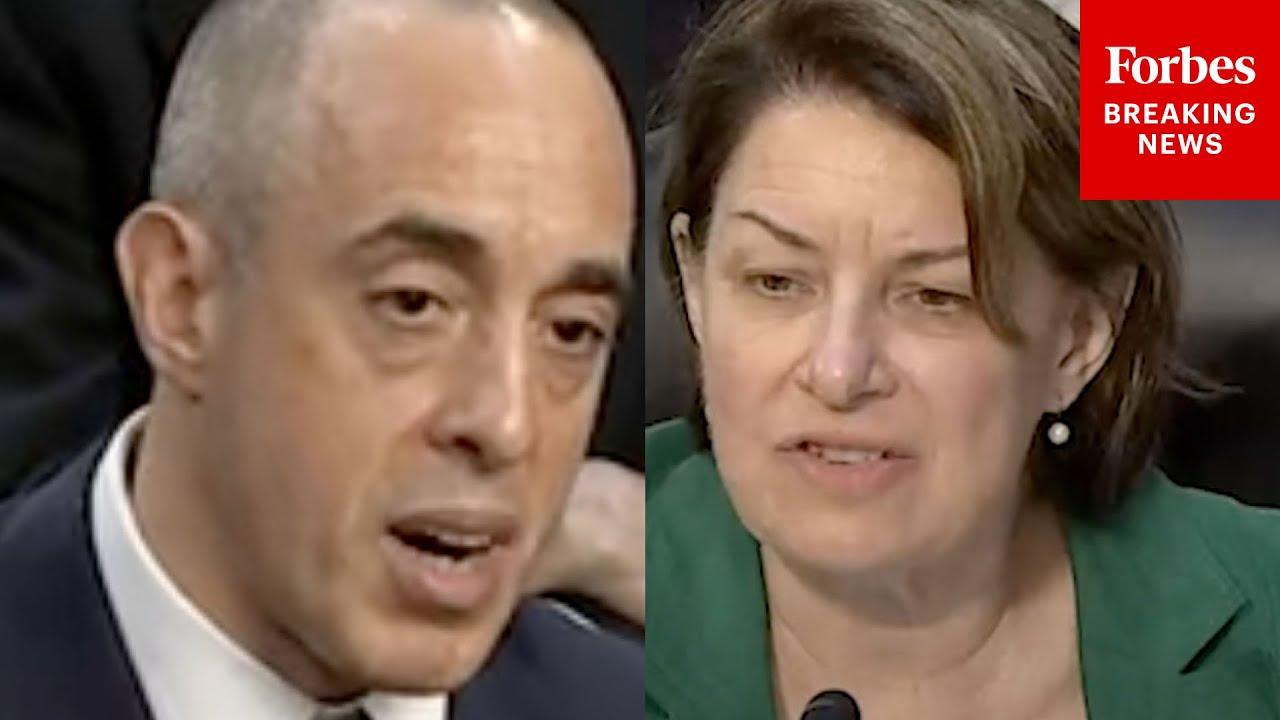'By Your Own Written Admission...': Klobuchar Grills Emil Bove Over Eric Adams Pardon