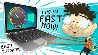 BEST way to speed up your old slow laptop/PC - Make it run like NEW!