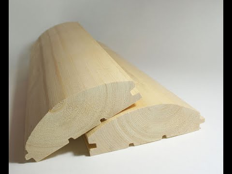 Blockhausprofil befestigen