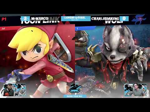 Shark Tank #47 Losers Quarter Finals Charliedaking Wolf Vs  Marvelous Marco Toon Link   SSBU