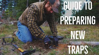 Preparing New Traps for the Trapline︱Step by Step Guide to Degreasing, Dyeing, and Waxing Traps