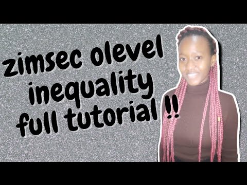 INEQUALITIES o level mathematics FULL TUTORIAL IN 30 MINS