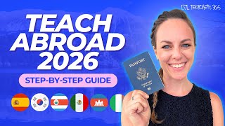 Teach Abroad Step by Step in 2026