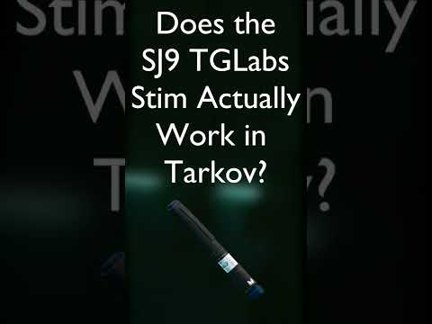 DOES THE SJ9 TGLABS STIM ACTUALLY WORK IN TARKOV? - TARKOV 12.12.30 WIPE