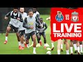 Champions League training LIVE | Reds prepare for Porto visit