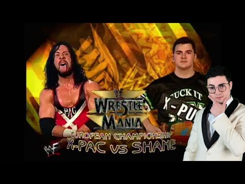 Shane McMahon vs. X-Pac – European Title Match: WrestleMania XV (Commentary)