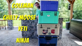 Ninja Frost Vault vs Yeti vs Coleman vs Chilly Moose: Cooler