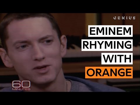 Eminem Proves There Are Plenty Of Words That Rhyme With 'Orange'