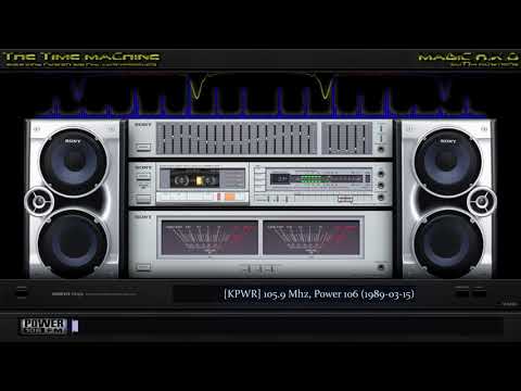 [KPWR] 105.9 Mhz, Power 106 (1989-03-15) Regular with Mucho Morales